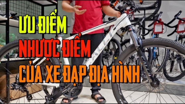 Ưu nhược điểm của xe đạp địa hình