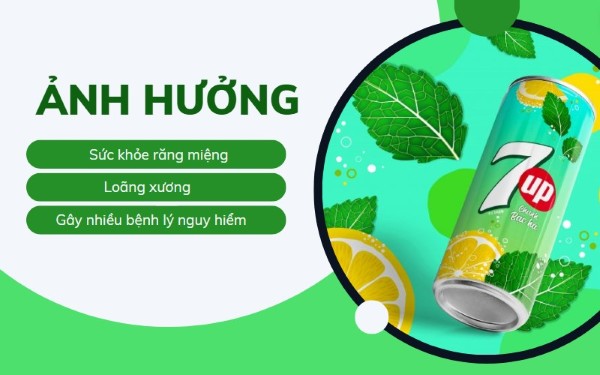 Ảnh hưởng của 7 up đến sức khỏe