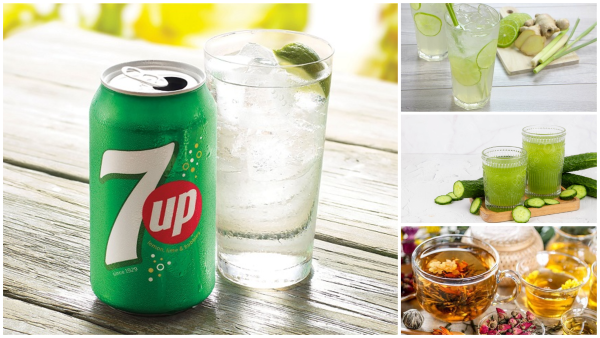 Các loại nước lý tưởng thay thế cho 7 Up giúp kiểm soát lượng calo nạp vào