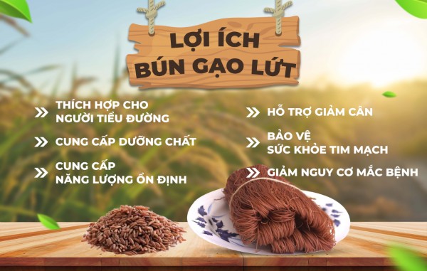 Lợi ích của bún gạo lứt trong chế độ ăn kiêng