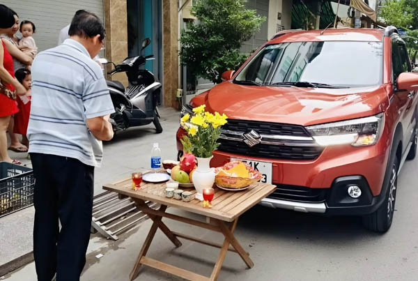 Quy trình thực hiện lễ cúng xe mới chuẩn